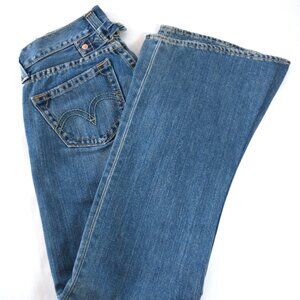 Rare Vintage Levi's Type 1 Jeans Low Slouch Boot Cut Size 1